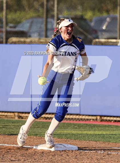 Thumbnail 3 in Frontier @ Madera-2023 CIF CS Softball Championships-Division 2 photogallery.
