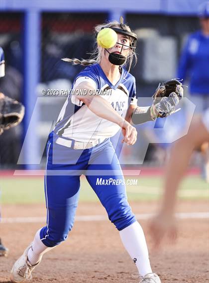 Thumbnail 2 in Frontier @ Madera-2023 CIF CS Softball Championships-Division 2 photogallery.