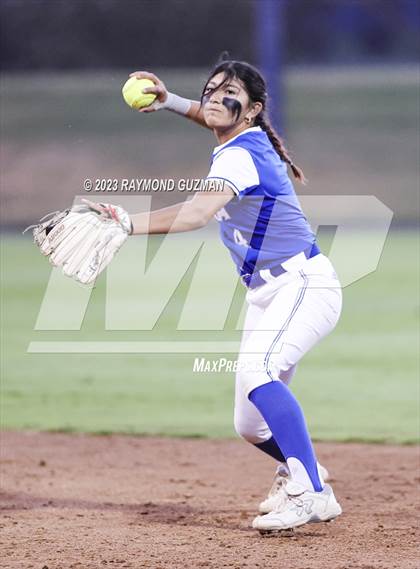 Thumbnail 2 in Frontier @ Madera-2023 CIF CS Softball Championships-Division 2 photogallery.