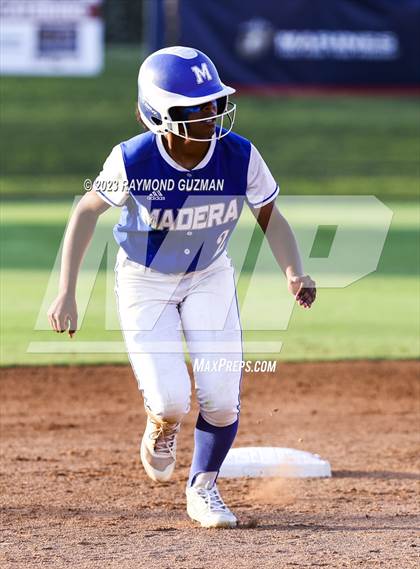 Thumbnail 1 in Frontier @ Madera-2023 CIF CS Softball Championships-Division 2 photogallery.