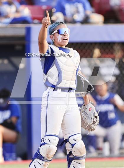 Thumbnail 3 in Frontier @ Madera-2023 CIF CS Softball Championships-Division 2 photogallery.