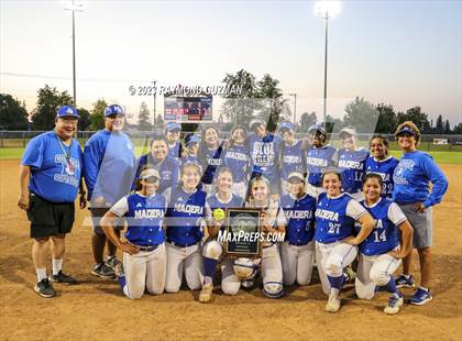 Thumbnail 1 in Frontier @ Madera-2023 CIF CS Softball Championships-Division 2 photogallery.