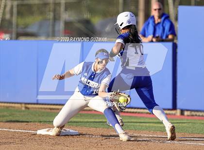 Thumbnail 2 in Frontier @ Madera-2023 CIF CS Softball Championships-Division 2 photogallery.