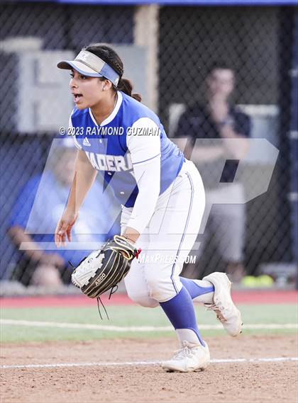 Thumbnail 2 in Frontier @ Madera-2023 CIF CS Softball Championships-Division 2 photogallery.