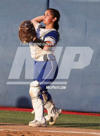 Thumbnail 3 in Frontier @ Madera-2023 CIF CS Softball Championships-Division 2 photogallery.