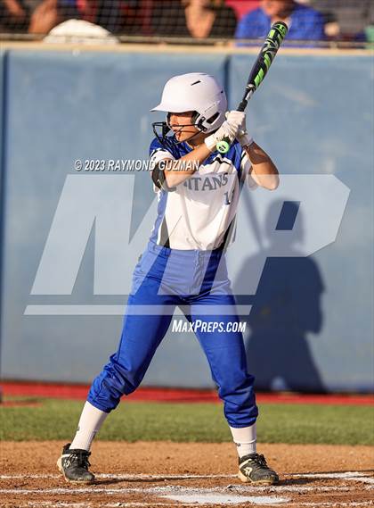 Thumbnail 2 in Frontier @ Madera-2023 CIF CS Softball Championships-Division 2 photogallery.