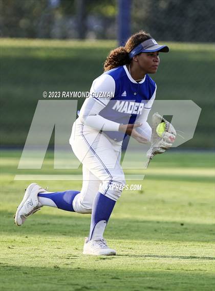 Thumbnail 3 in Frontier @ Madera-2023 CIF CS Softball Championships-Division 2 photogallery.