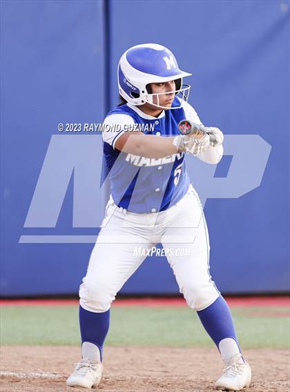 Thumbnail 2 in Frontier @ Madera-2023 CIF CS Softball Championships-Division 2 photogallery.