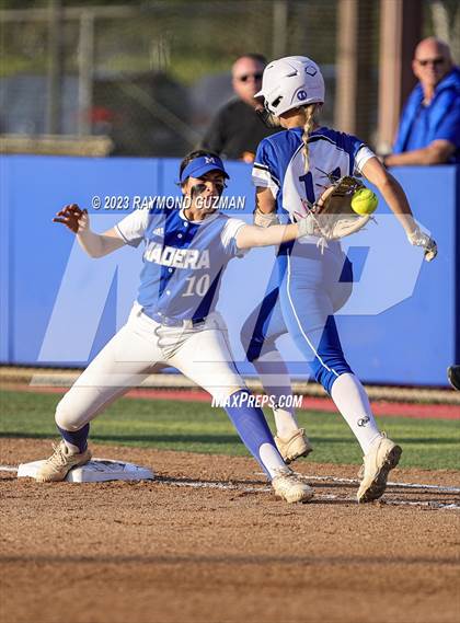 Thumbnail 1 in Frontier @ Madera-2023 CIF CS Softball Championships-Division 2 photogallery.