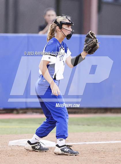 Thumbnail 2 in Frontier @ Madera-2023 CIF CS Softball Championships-Division 2 photogallery.