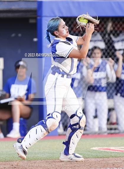 Thumbnail 3 in Frontier @ Madera-2023 CIF CS Softball Championships-Division 2 photogallery.