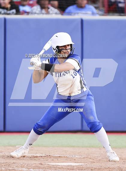 Thumbnail 2 in Frontier @ Madera-2023 CIF CS Softball Championships-Division 2 photogallery.
