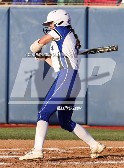 Thumbnail 1 in Frontier @ Madera-2023 CIF CS Softball Championships-Division 2 photogallery.