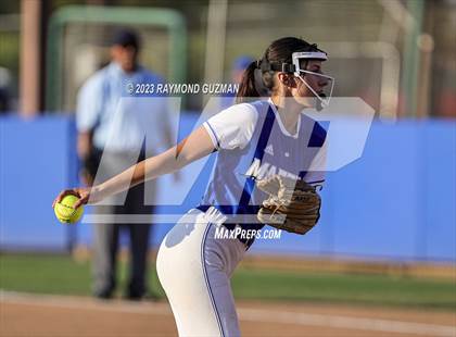 Thumbnail 1 in Frontier @ Madera-2023 CIF CS Softball Championships-Division 2 photogallery.