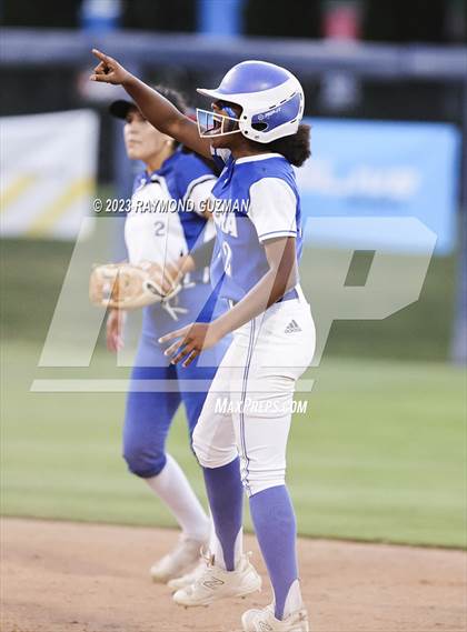 Thumbnail 1 in Frontier @ Madera-2023 CIF CS Softball Championships-Division 2 photogallery.