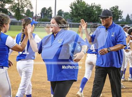 Thumbnail 3 in Frontier @ Madera-2023 CIF CS Softball Championships-Division 2 photogallery.