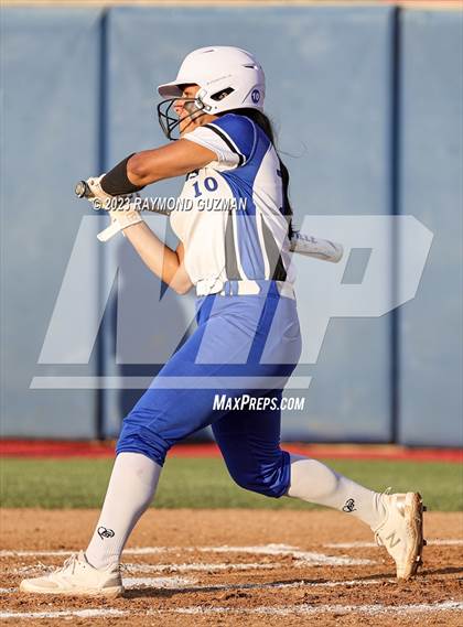 Thumbnail 3 in Frontier @ Madera-2023 CIF CS Softball Championships-Division 2 photogallery.