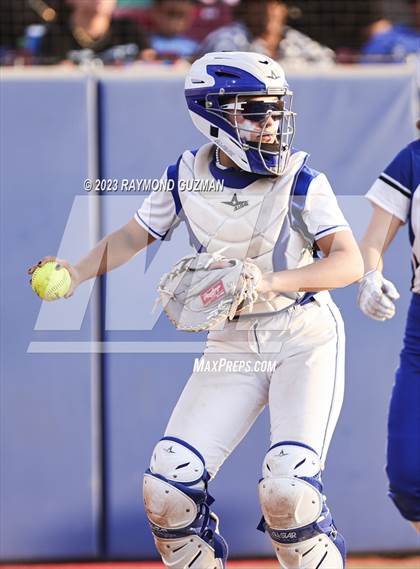 Thumbnail 1 in Frontier @ Madera-2023 CIF CS Softball Championships-Division 2 photogallery.