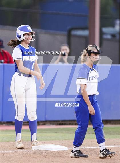 Thumbnail 3 in Frontier @ Madera-2023 CIF CS Softball Championships-Division 2 photogallery.