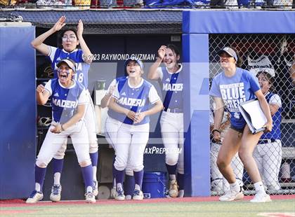 Thumbnail 3 in Frontier @ Madera-2023 CIF CS Softball Championships-Division 2 photogallery.