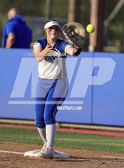 Thumbnail 2 in Frontier @ Madera-2023 CIF CS Softball Championships-Division 2 photogallery.