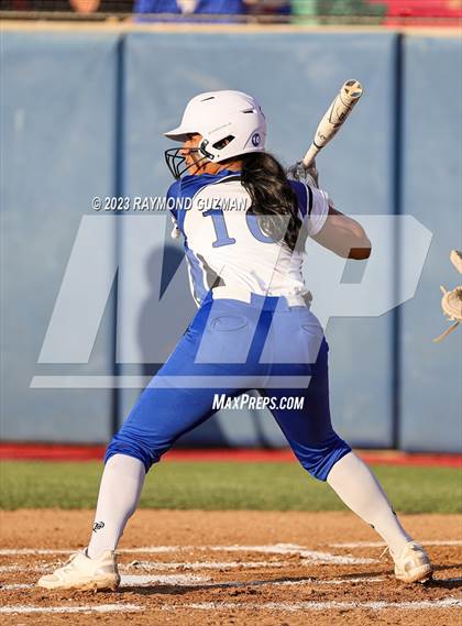 Thumbnail 2 in Frontier @ Madera-2023 CIF CS Softball Championships-Division 2 photogallery.