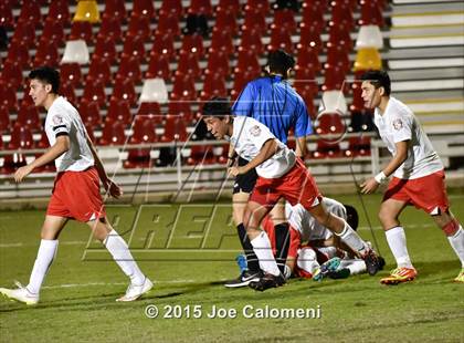 Thumbnail 1 in Lee [Robert E.] vs. Steele (UIL 6A Bi-District Playoff) photogallery.