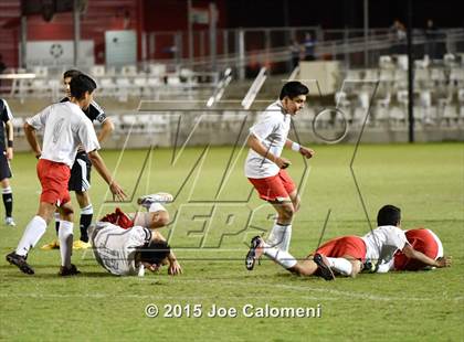 Thumbnail 1 in Lee [Robert E.] vs. Steele (UIL 6A Bi-District Playoff) photogallery.
