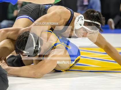 Thumbnail 1 in CIF State Boys Wrestling Championships (Quarterfinals) photogallery.