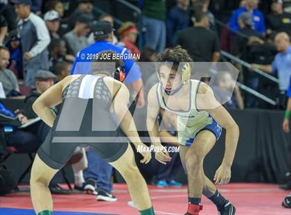 Thumbnail 1 in CIF State Boys Wrestling Championships (Quarterfinals) photogallery.