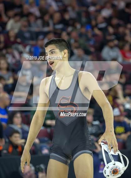 Thumbnail 2 in CIF State Boys Wrestling Championships (Quarterfinals) photogallery.