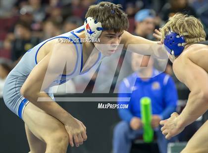 Thumbnail 1 in CIF State Boys Wrestling Championships (Quarterfinals) photogallery.