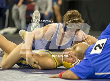 Thumbnail 3 in CIF State Boys Wrestling Championships (Quarterfinals) photogallery.