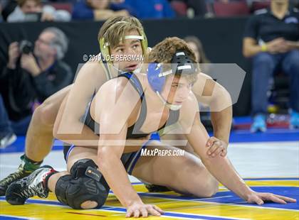 Thumbnail 2 in CIF State Boys Wrestling Championships (Quarterfinals) photogallery.