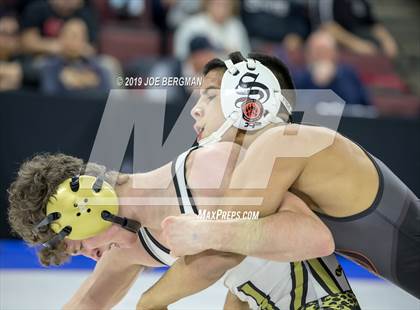 Thumbnail 1 in CIF State Boys Wrestling Championships (Quarterfinals) photogallery.