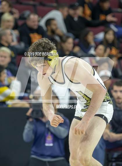 Thumbnail 1 in CIF State Boys Wrestling Championships (Quarterfinals) photogallery.