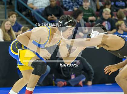 Thumbnail 2 in CIF State Boys Wrestling Championships (Quarterfinals) photogallery.