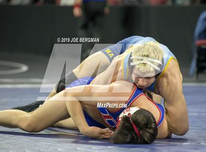 Thumbnail 2 in CIF State Boys Wrestling Championships (Quarterfinals) photogallery.