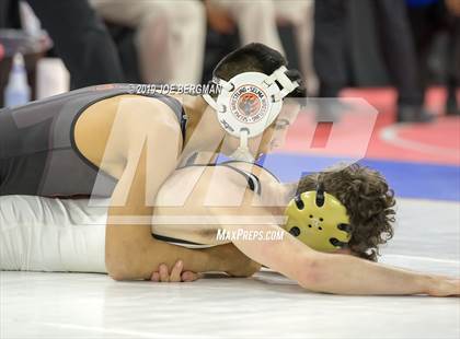 Thumbnail 2 in CIF State Boys Wrestling Championships (Quarterfinals) photogallery.