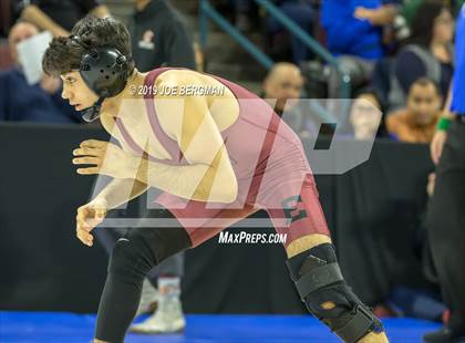 Thumbnail 2 in CIF State Boys Wrestling Championships (Quarterfinals) photogallery.
