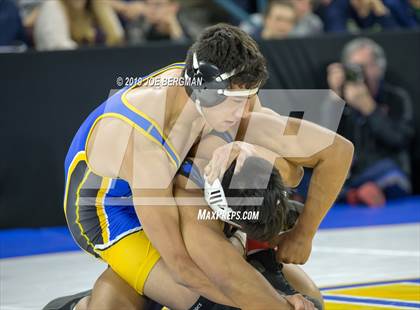 Thumbnail 2 in CIF State Boys Wrestling Championships (Quarterfinals) photogallery.
