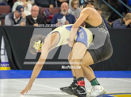 Thumbnail 2 in CIF State Boys Wrestling Championships (Quarterfinals) photogallery.