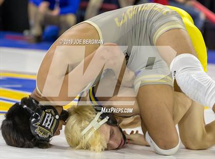 Thumbnail 1 in CIF State Boys Wrestling Championships (Quarterfinals) photogallery.