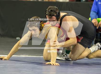 Thumbnail 2 in CIF State Boys Wrestling Championships (Quarterfinals) photogallery.