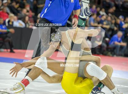 Thumbnail 3 in CIF State Boys Wrestling Championships (Quarterfinals) photogallery.