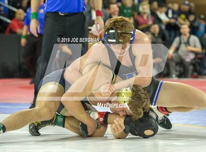 Thumbnail 1 in CIF State Boys Wrestling Championships (Quarterfinals) photogallery.