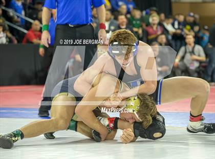 Thumbnail 1 in CIF State Boys Wrestling Championships (Quarterfinals) photogallery.