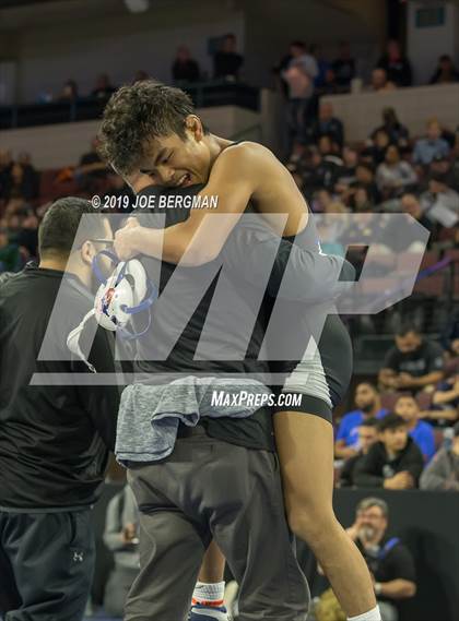 Thumbnail 1 in CIF State Boys Wrestling Championships (Quarterfinals) photogallery.