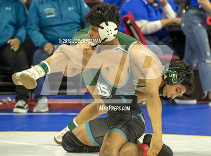Thumbnail 1 in CIF State Boys Wrestling Championships (Quarterfinals) photogallery.