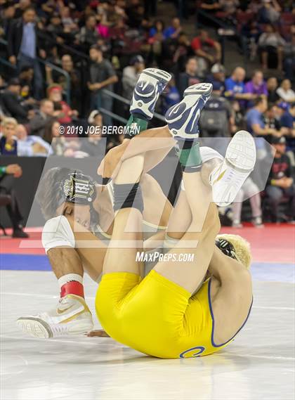 Thumbnail 3 in CIF State Boys Wrestling Championships (Quarterfinals) photogallery.